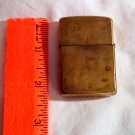 Vintage Zippo 1932 - 1989 Solid Brass Flip Top Lighter In Original Box with Paper (SD3) Vintage Zippo 1932 - 1989 Solid Brass Flip Top Lighter In Original Box with Paper (SD3)
