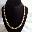 Sterling Silver Lapis Lazuli Bead Necklace Size 18 6mm TGW 100.00 cts Green (BD1)