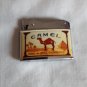 Vintage Crown Refillable Camel Flip Top Cigarette Lighter Collectible Made in Japan (BD3)