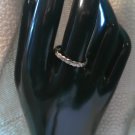 Silver Twisted Wire Ring Simple Filigree Band size 10 (241) (SD1)
