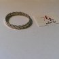 Silver Twisted Wire Ring Simple Filigree Band size 7 1/2 (206) (SD1)