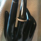 Silver Twisted Wire Ring Simple Filigree Band size 8 (225) (SD1)