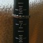 Silver Twisted Wire Ring Simple Filigree Band size 6 1/2 (249) (SD1)