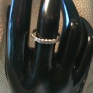 Silver Twisted Wire Ring Simple Filigree Band size 8 3/4 (242) (SD1)