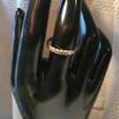 Silver Twisted Wire Ring Simple Filigree Band size 8 3/4 (265) (SD1) Silver Twisted Wire Ring Simple Filigree Band size 8 3/4 (265) (SD1)