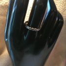 Silver Twisted Wire Ring Simple Filigree Band size 9 1/4 (217) (SD1)