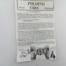 Folding Coin In a Bottle Magic Trick Quarter .25 Cent (BD3)