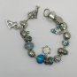 Willabee and Ward Toggle Charm Bracelet January, Happy New Year Bracelet 8" (BD3)