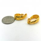 Gold Tone Hoop Clip On Earrings (CO1) Gold Tone Hoop Clip On Earrings (CO1)