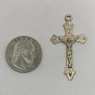 Silver Tone INRI Jesus on the Cross Pendant NO Chain Crucifix Pendant (SD3) Silver Tone INRI Jesus on the Cross Pendant NO Chain Crucifix Pendant (SD3)