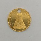 Freedom 7 May 5 1961 AMVETS Token Pledge of Allegiance Medallion / Charm (SD3) Freedom 7 May 5 1961 AMVETS Token Pledge of Allegiance Medallion / Charm (SD3)
