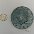 1964 Kennedy Cast Metal Souvenir Half Dollar GIANT 3" REPLICA paperweight Coin etc (SD3) 1964 Kennedy Cast Metal Souvenir Half Dollar GIANT 3" REPLICA paperweight Coin etc (SD3)