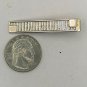 Swank Lines with Two Squares Gold Tone Tie Clip / Tie Clasp (SD3)