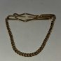 Gold Color Bar and Chain Tie Clip with Chain - Tie Clasp (SD2)