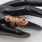 Copper Wire Waves Statement Ring Size 7 1/2 (SD1)