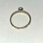 Silver Ring with Feet around the Band a Blue Stone Size 9 Ring (SD1)