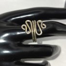Silver Wire Swirl Statement Ring size 9 (#222) (SD1) Silver Wire Swirl Statement Ring size 9 (#222) (SD1)