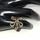 Silver Wire Swirl Statement Ring size 6 (#27) (SD1) Silver Wire Swirl Statement Ring size 6 (#27) (SD1)