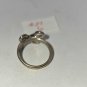 Silver Wire Swirl Statement Ring size 6 (#27) (SD1)