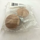 1 Pair/Set Allison Amerock Wood Cabinet or Drawer Pull Knobs BP813-WD (BD3)