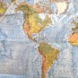 National Geographic Double Sided Supplement Map for November 1975 Vol 148 No 5 (192)