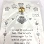 Angelic Blessings Keepsake Pin Joy Smiling Angel with Wings Pin/Brooch (J1) NIP