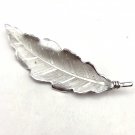 Coro Silver Feather Brooch Pin (J1) Coro Silver Feather Brooch Pin (J1)