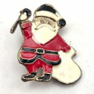 Enamel Santa Claus with a Bag of Presents Pin/Brooch (J1) Enamel Santa Claus with a Bag of Presents Pin/Brooch (J1)
