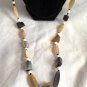 Resin Beads that look Like Stones Necklace (BD1)