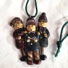 Resin Green and Maroon Carol Choir Singers Christmas Necklace with Green String 13" (BD1) Resin Green and Maroon Carol Choir Singers Christmas Necklace with Green String 13" (BD1)