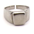 Handmade Man's Square Shape Ring Size 9 (SD1)