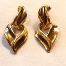 Avon Sleek Drop With Surgical Steel Post Pierced Earrings (BD2)