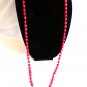 Dinosaur Design Deep Pink Resin Necklace (BD1)