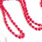 Dinosaur Design Deep Pink Resin Necklace (BD1)