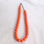 Orange Bead Necklace (BD2)