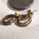 Tiny Hoop Gold Tone Pierced Earrings (BD2) Tiny Hoop Gold Tone Pierced Earrings (BD2)