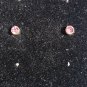 Tiny Pink Stud Pierced Earrings (BD2)