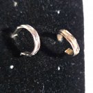 Tiny Patterned Hoop Pierced Earrings (BD2) Tiny Patterned Hoop Pierced Earrings (BD2)