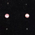 Tiny Pink Stud Pierced Earrings (BD2)