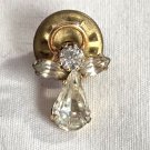 Guardian Angel Charm Gemstone Lapel Pin (J1) Guardian Angel Charm Gemstone Lapel Pin (J1)