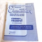 Rubank Elementary Method Cornet or Trumpet  by A. F. Robinson No 18 () (1934) PB