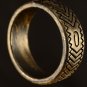 Image Bronze Colour Embossed Bracelet