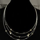 BLACK & CRYSTAL CHOKER