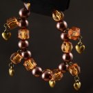 Image Amber Brown Colour Bracelet