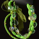 Image Green & Clear Acrylic Bracelet