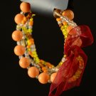 Image Orange & Yellow Clear Bracelet