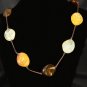 Image Acrylic Polished Stone Effect Necklace