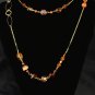 Image Brown & Gold Colour Necklace