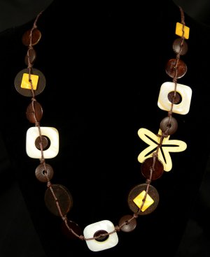 Image Button Style Necklace