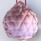 Feng Shui Crystal Balls Pink Color